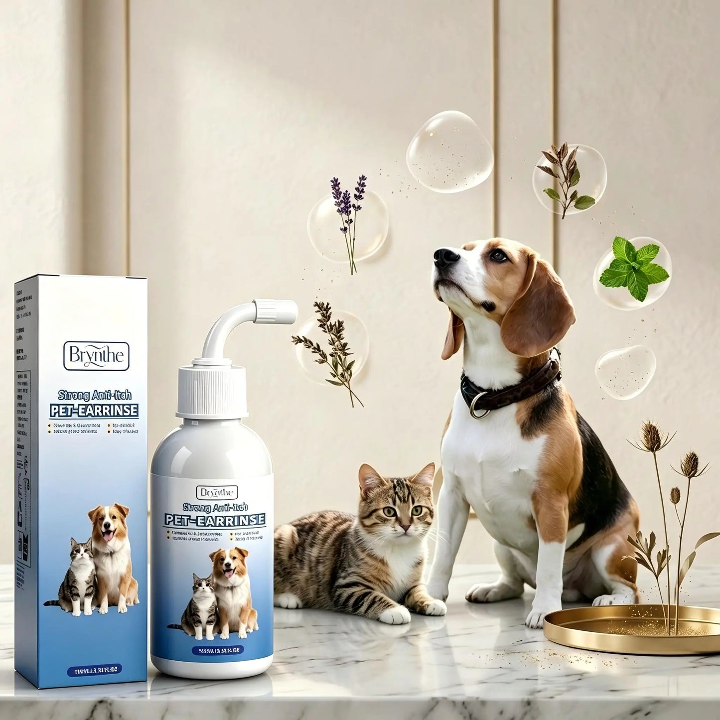 Gentle Ear Cleanser for Dogs & Cats 🐶🐱✨