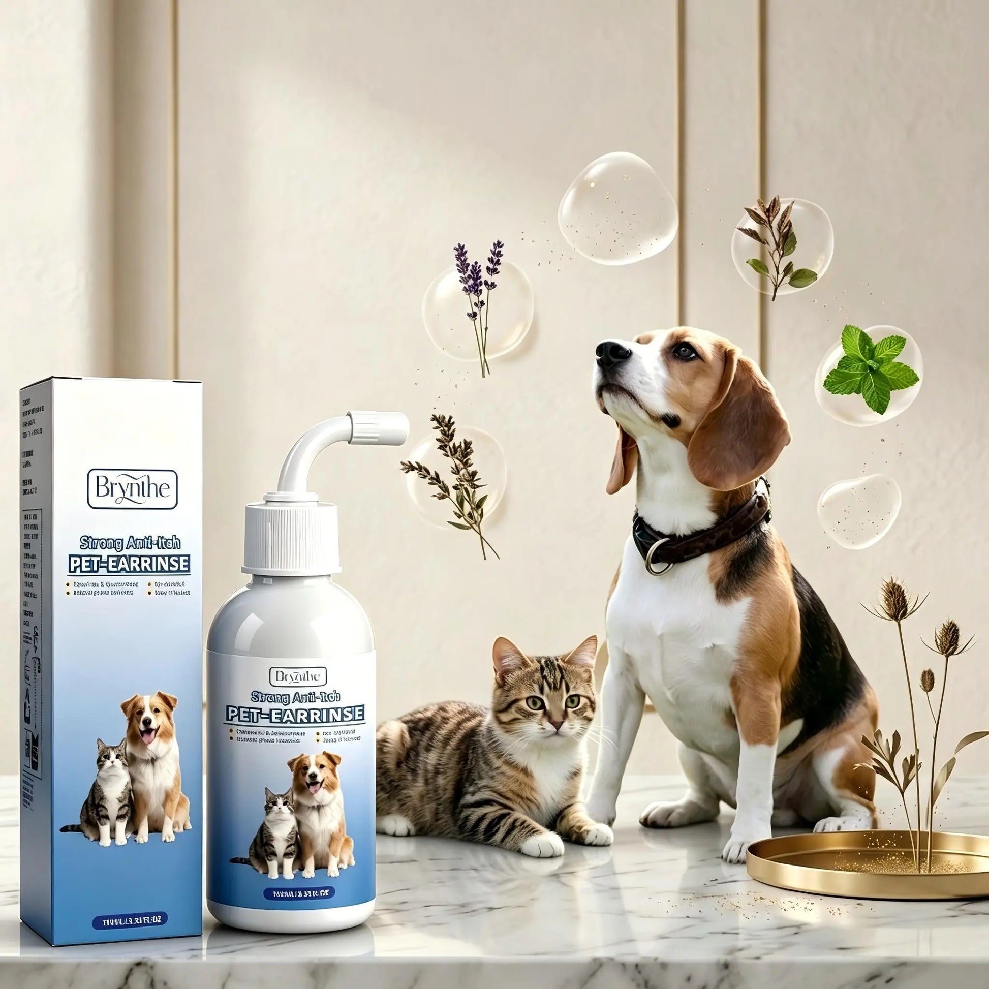 Gentle Ear Cleanser for Dogs & Cats 🐶🐱✨