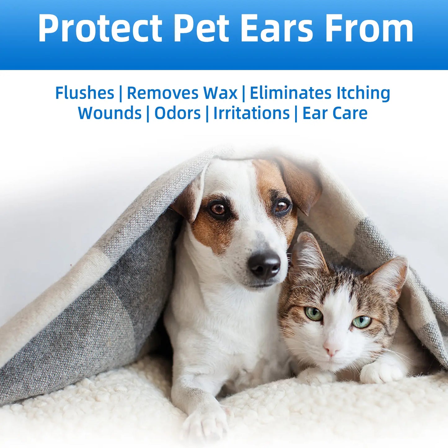 Gentle Ear Cleanser for Dogs & Cats 🐶🐱✨