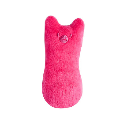Catnip Plush Chew Toy for Cats – Interactive Teeth Cleaning Cat Toy with Silvervine