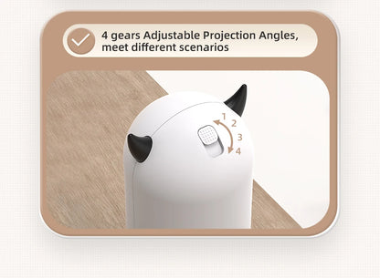 ROJECO Automatic Interactive Cat Laser Toy | Smart Motion Sensor Cat Exercise Toy