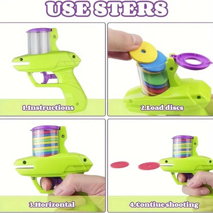 Interactive Flying Disc Launcher Toy for Cats & Dogs