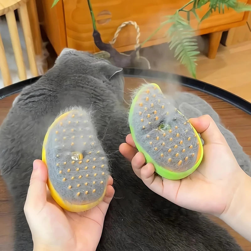 3-in-1 Pet Steam Massage Brush