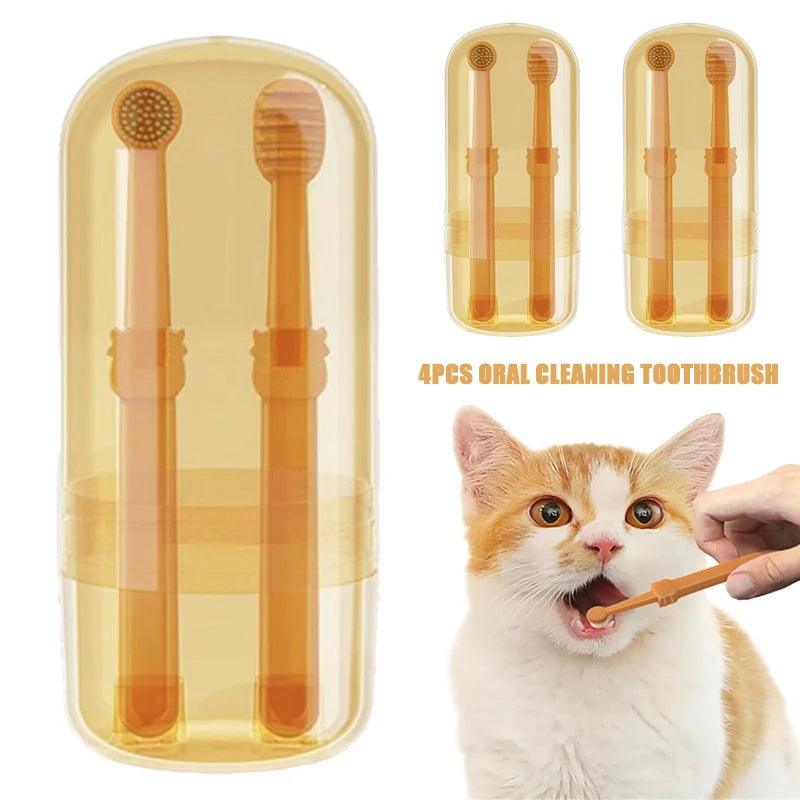 Pet Oral Care Toothbrush Set