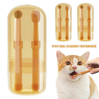 Pet Oral Care Toothbrush Set
