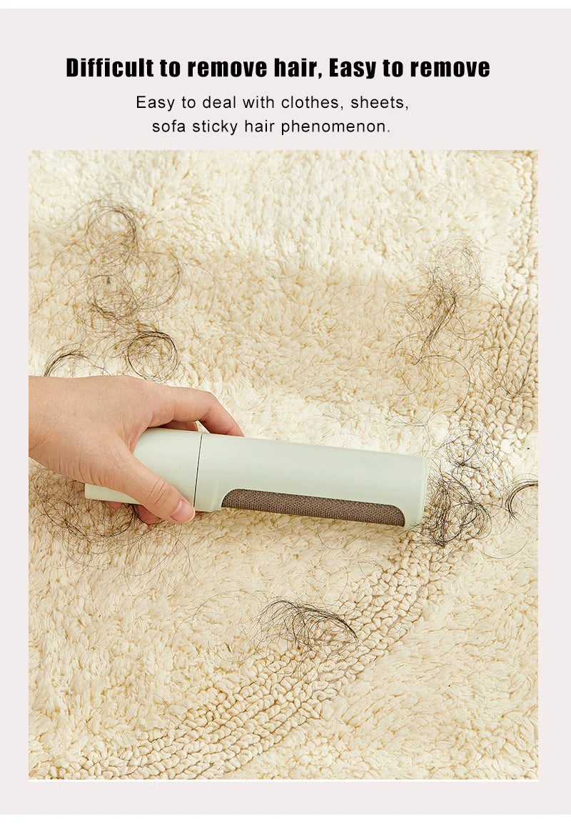 Reusable Pet Hair Remover Roller | Self-Cleaning Lint Brush for Dog & Cat Fur