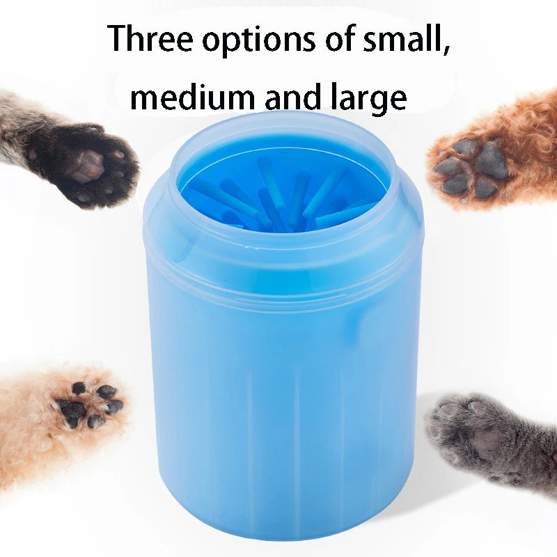 Portable Silicone Dog Paw Cleaner Cup | Soft Pet Paw Washer for Dogs & Cats