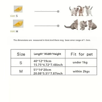 Cute Banana Cat Bed Cave | Cozy Plush Banana Pet House for Cats & Small Dogs