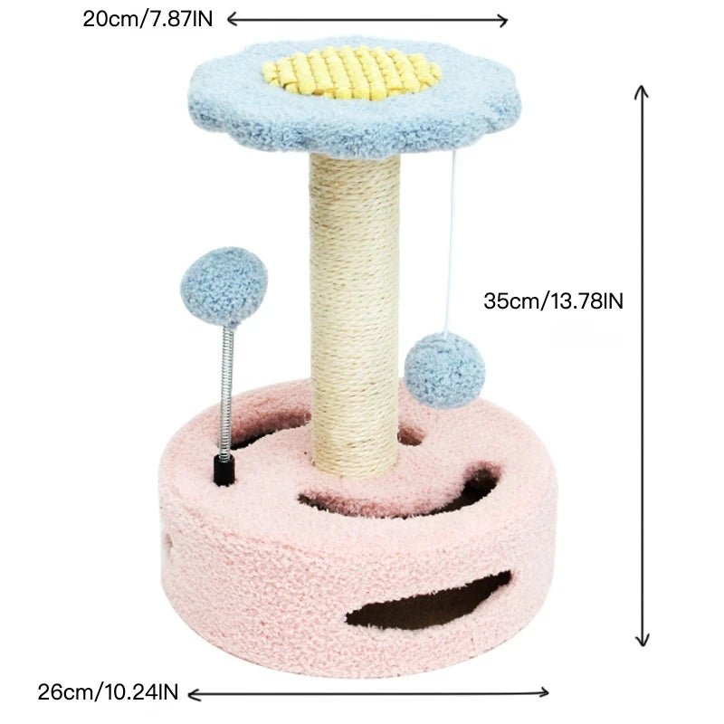 Sunflower Cat Climbing & Play Tower