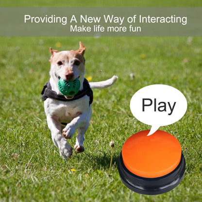 Dog Talking Buttons for Communication Training | 30-Second Voice Recording Button