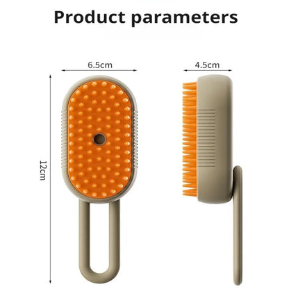 3-in-1 Pet Steam Deshedding Brush