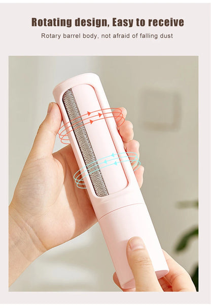 Reusable Pet Hair Remover Roller | Self-Cleaning Lint Brush for Dog & Cat Fur