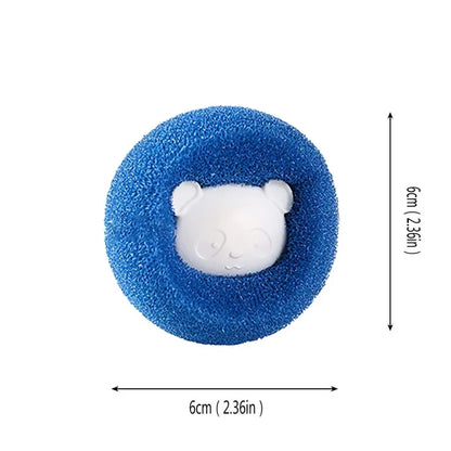 Reusable Pet Hair Remover Laundry Ball | Removes Cat & Dog Fur from Clothes
