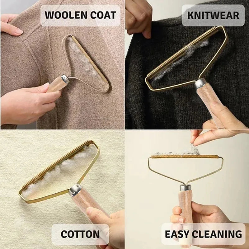 Reusable Pet Hair Remover & Lint Brush | Manual Fur Remover for Furniture, Carpets & Clothes