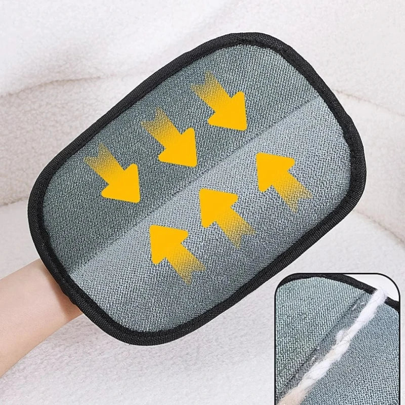 Reusable Pet Hair Remover Glove | Washable Lint & Fur Removal Mitt for Cats & Dogs