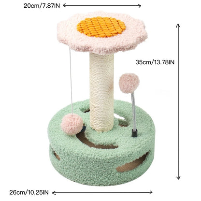 Sunflower Cat Climbing & Play Tower