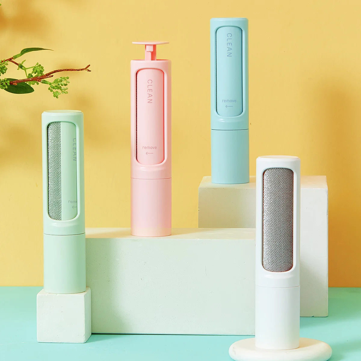Reusable Pet Hair Remover Roller | Self-Cleaning Lint Brush for Dog & Cat Fur
