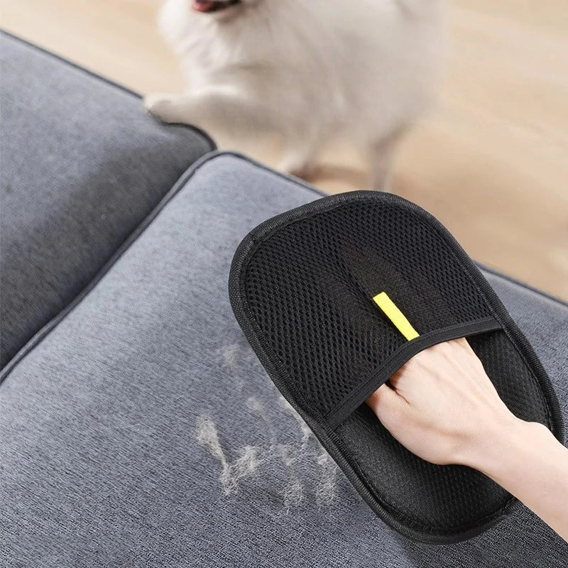 Reusable Pet Hair Remover Glove | Washable Lint & Fur Removal Mitt for Cats & Dogs