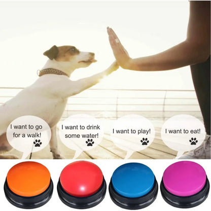 Dog Talking Buttons for Communication Training | 30-Second Voice Recording Button