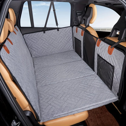 Waterproof Dog Car Seat Cover Hammock | Scratch-Resistant Back Seat Protector for Cars & SUVs