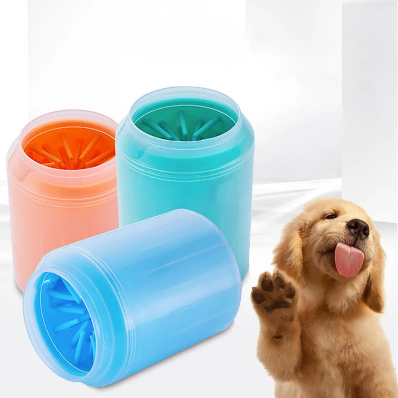 Portable Silicone Dog Paw Cleaner Cup | Soft Pet Paw Washer for Dogs & Cats