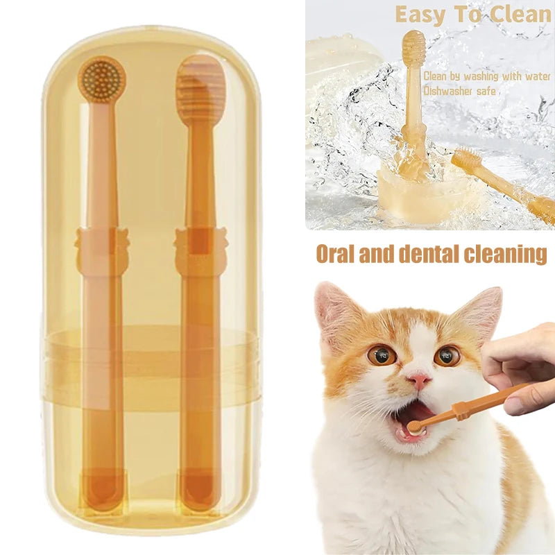 Pet Oral Care Toothbrush Set