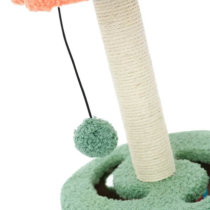 Sunflower Cat Scratching Tower