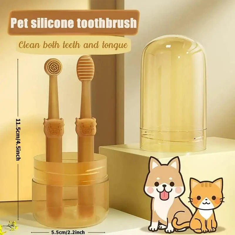 Pet Oral Care Toothbrush Set
