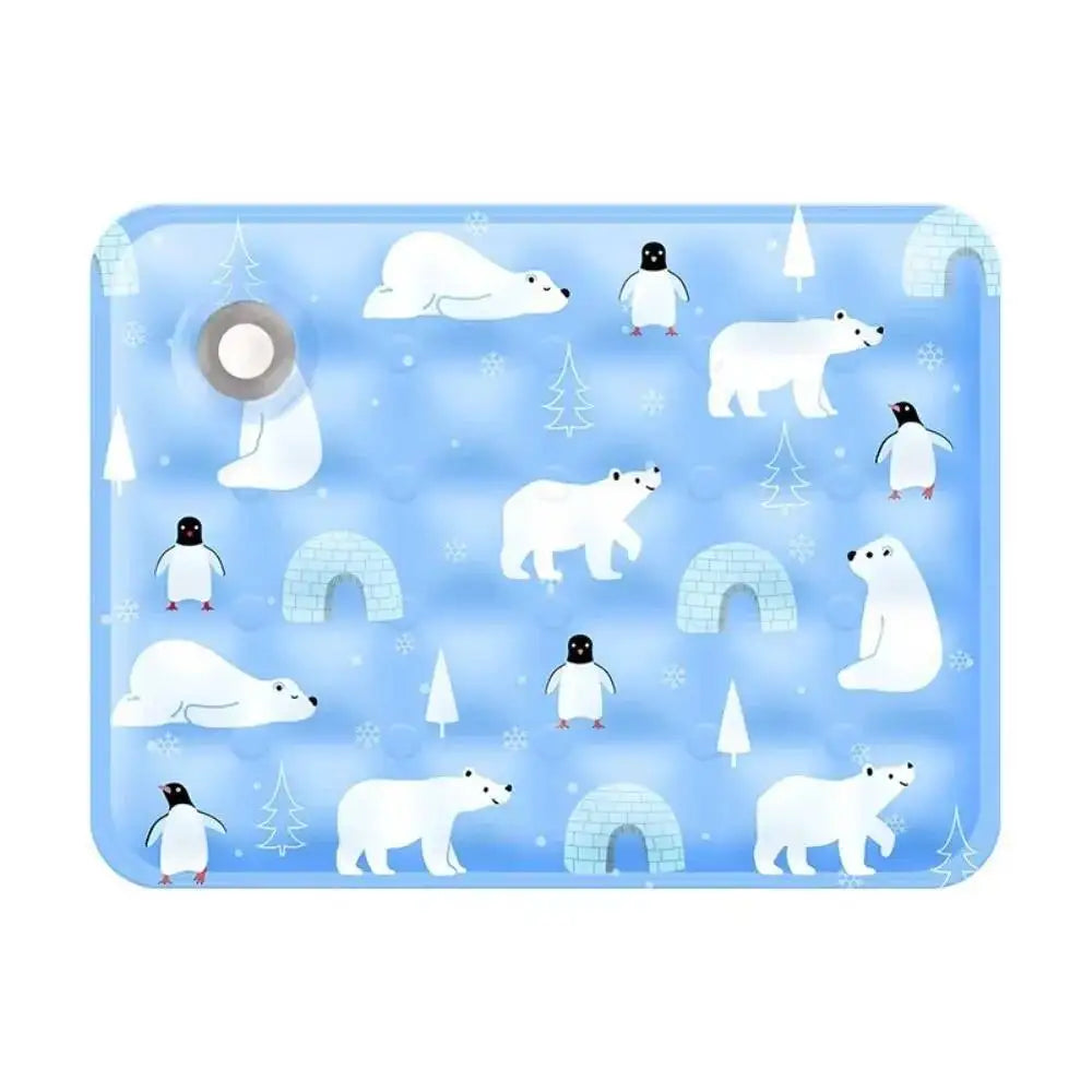 Self Cooling Pet Mat for Dogs & Cats | Refillable Water Cooling Pad | Summer Cooling Bed