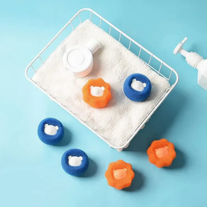 Reusable Pet Hair Remover Laundry Ball | Removes Cat & Dog Fur from Clothes