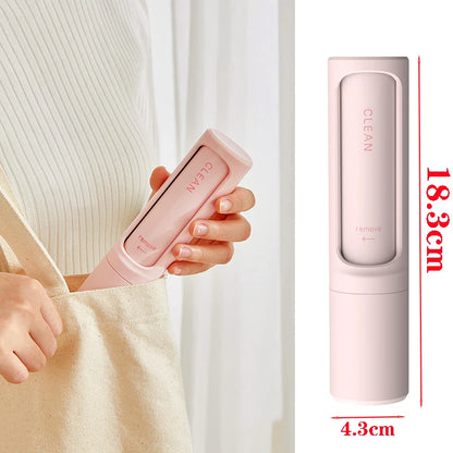 Reusable Pet Hair Remover Roller | Self-Cleaning Lint Brush for Dog & Cat Fur