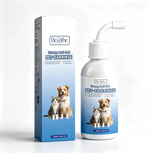 Gentle Ear Cleanser for Dogs & Cats 🐶🐱✨