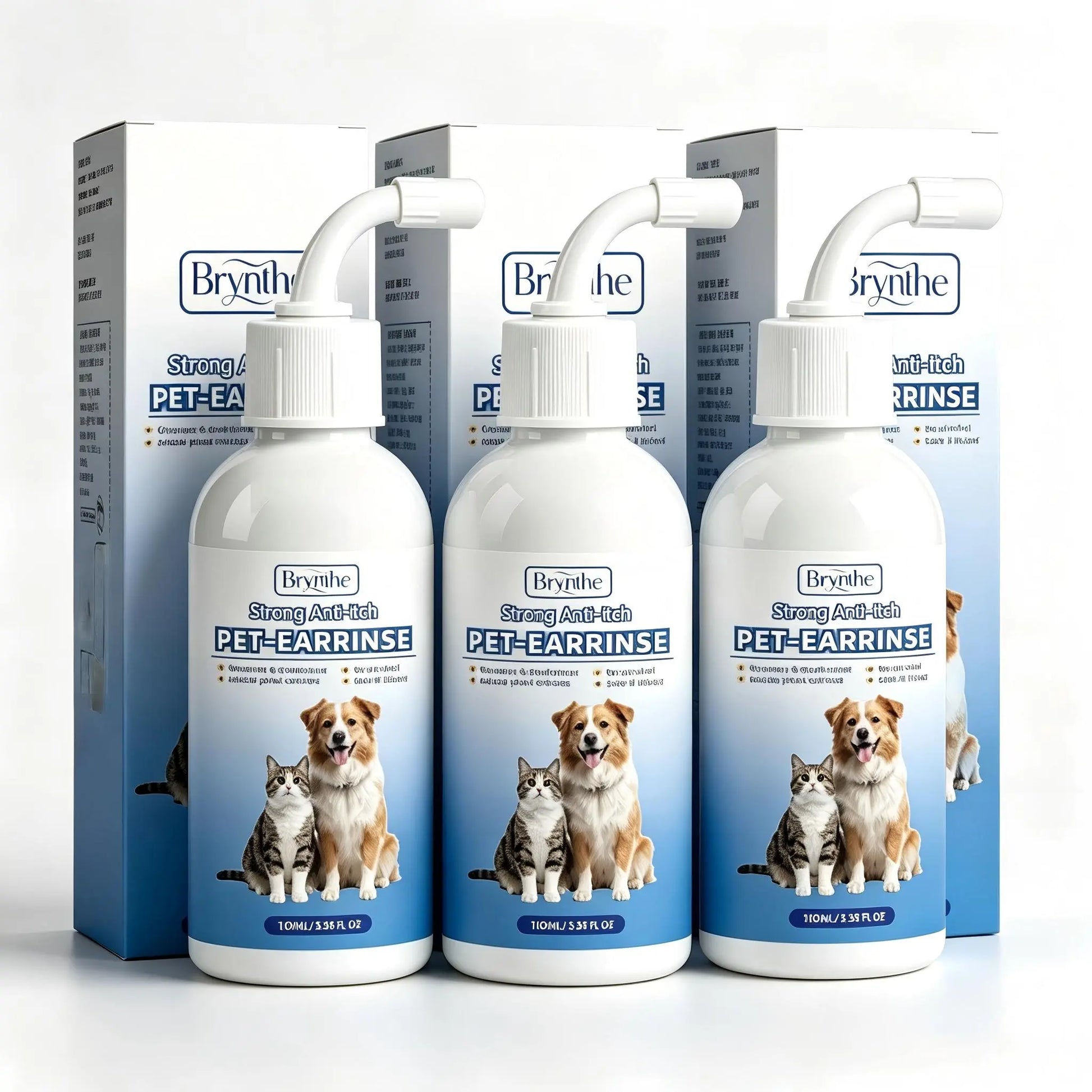 Gentle Ear Cleanser for Dogs & Cats 🐶🐱✨
